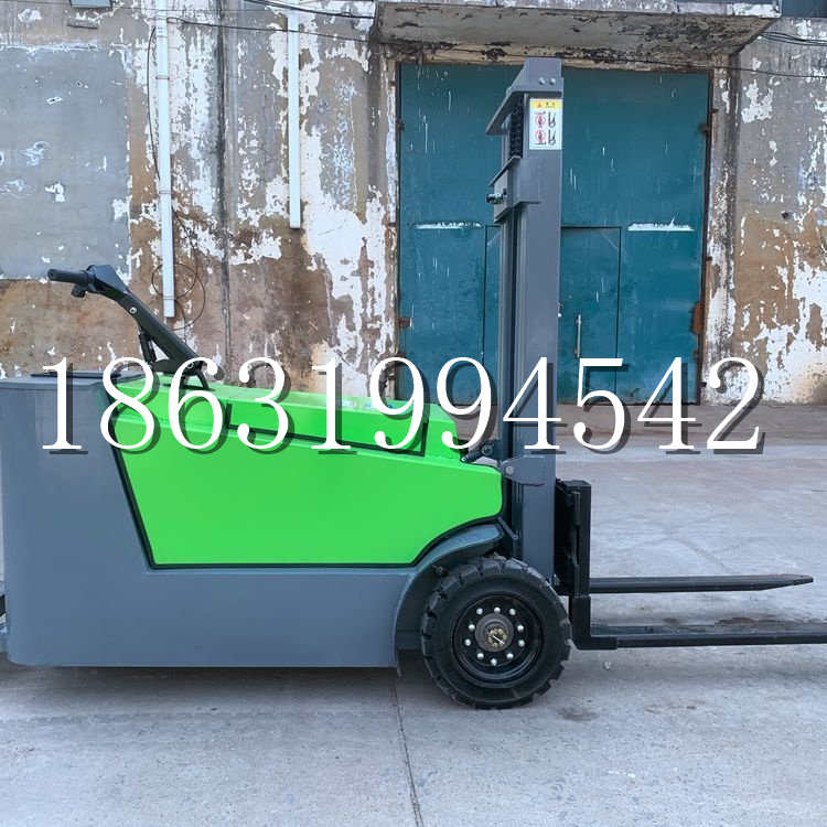 噶尔县小型电动叉车1吨2吨步行站驾式电瓶堆高充电装卸车液压升降车铲车